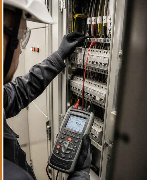 Измерение цепи фаза ноль в Белой Калитве от 1037 р. | Авеста ОТиПБ
